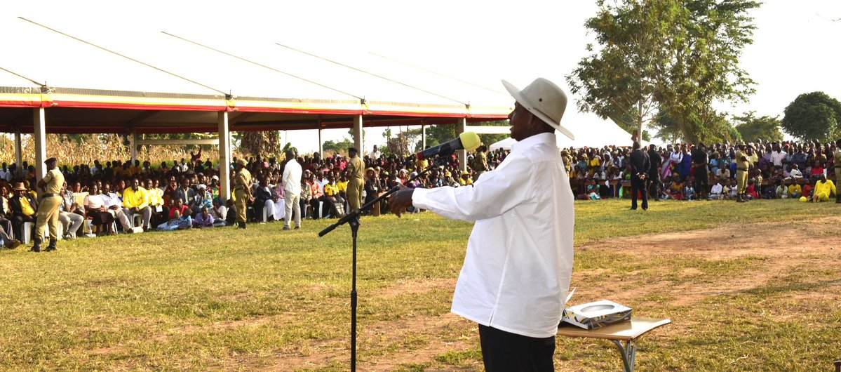 Museveni e Mityana