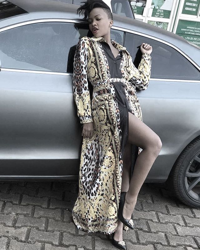 SKINNY GIRL, BIG SUMBIE! Sheila Gashumba's Thick Cameltoe Leaves