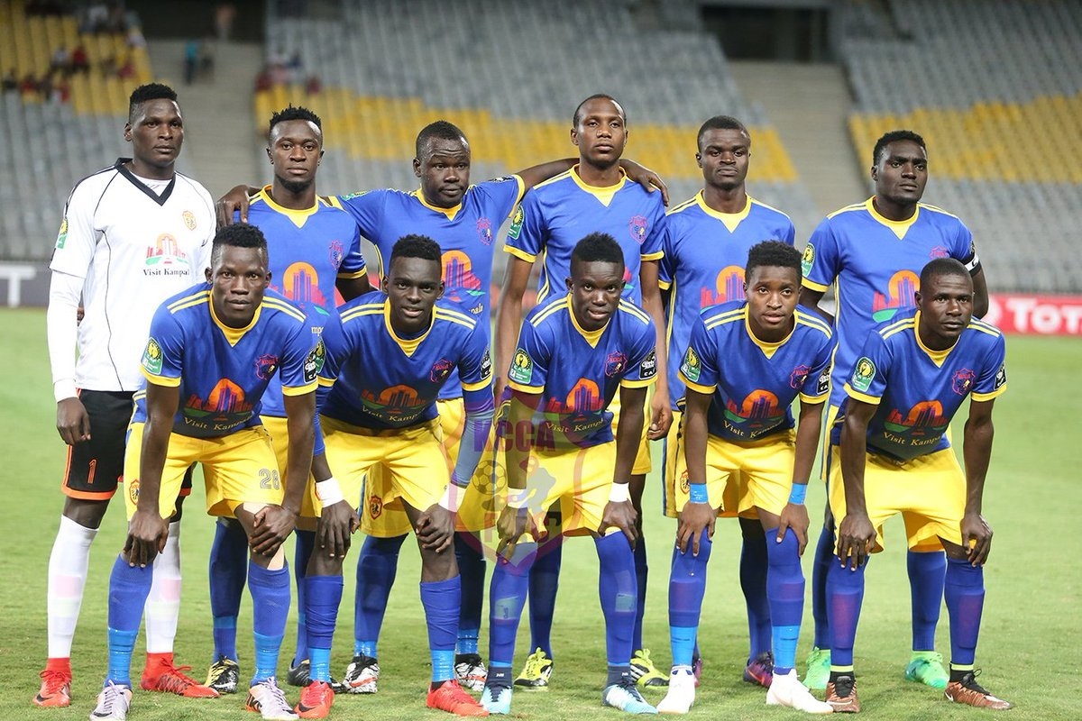 KCCA FC team that started last night's fixture