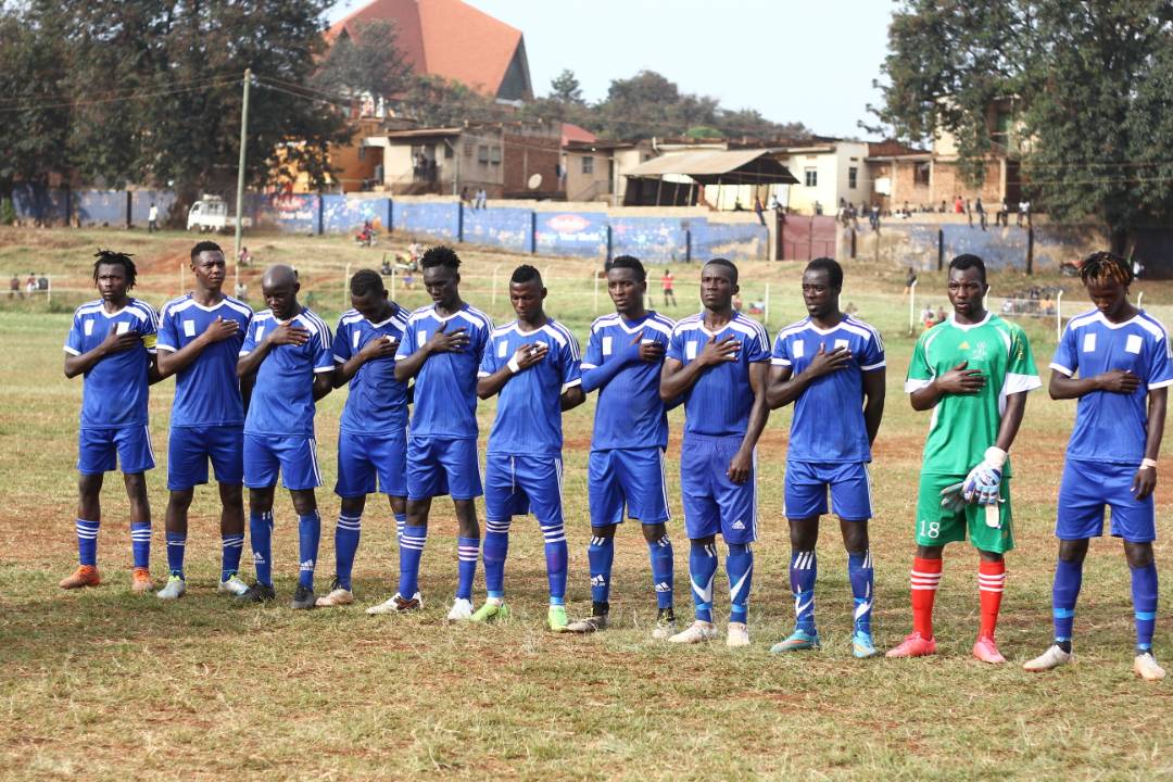 Busoga Province team that started the match against West Nile in the 2nd leg of the FUFA Drum semifinal in Jinja
