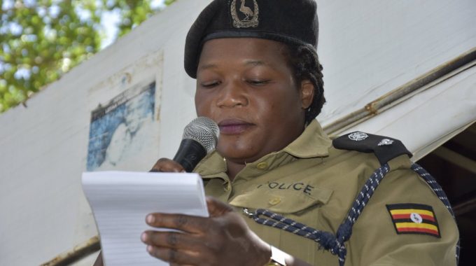West Nile police spokesperson Josephine Angucia