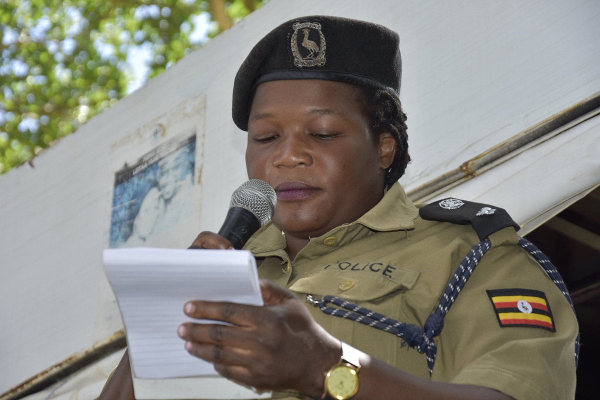 West Nile police spokesperson Josephine Angucia