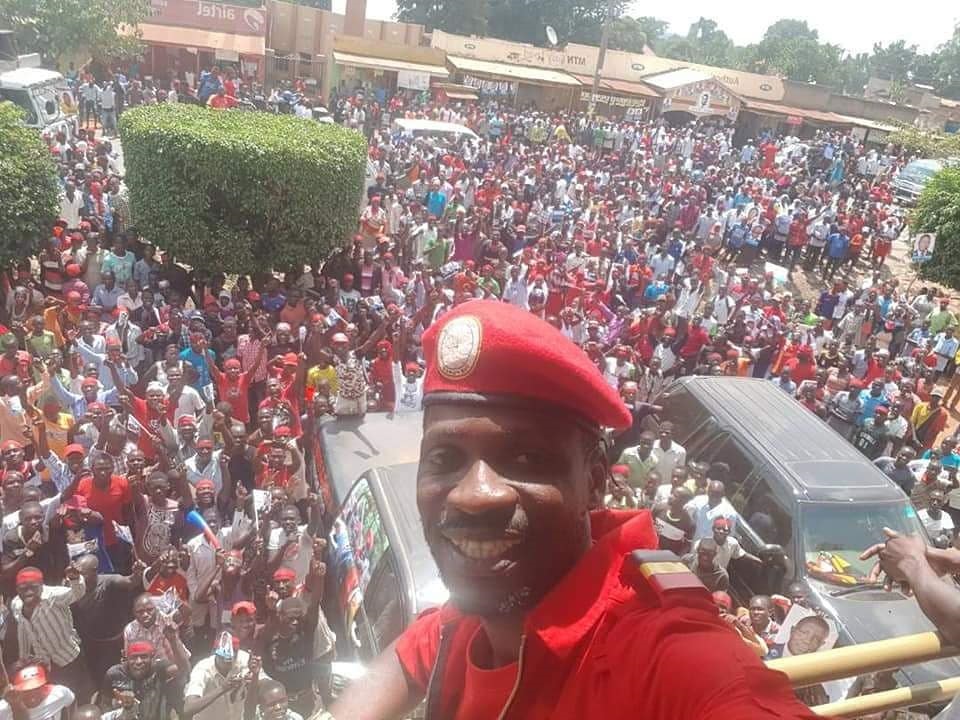 Bobi Wine mu Kampeyini z'e Bugiri