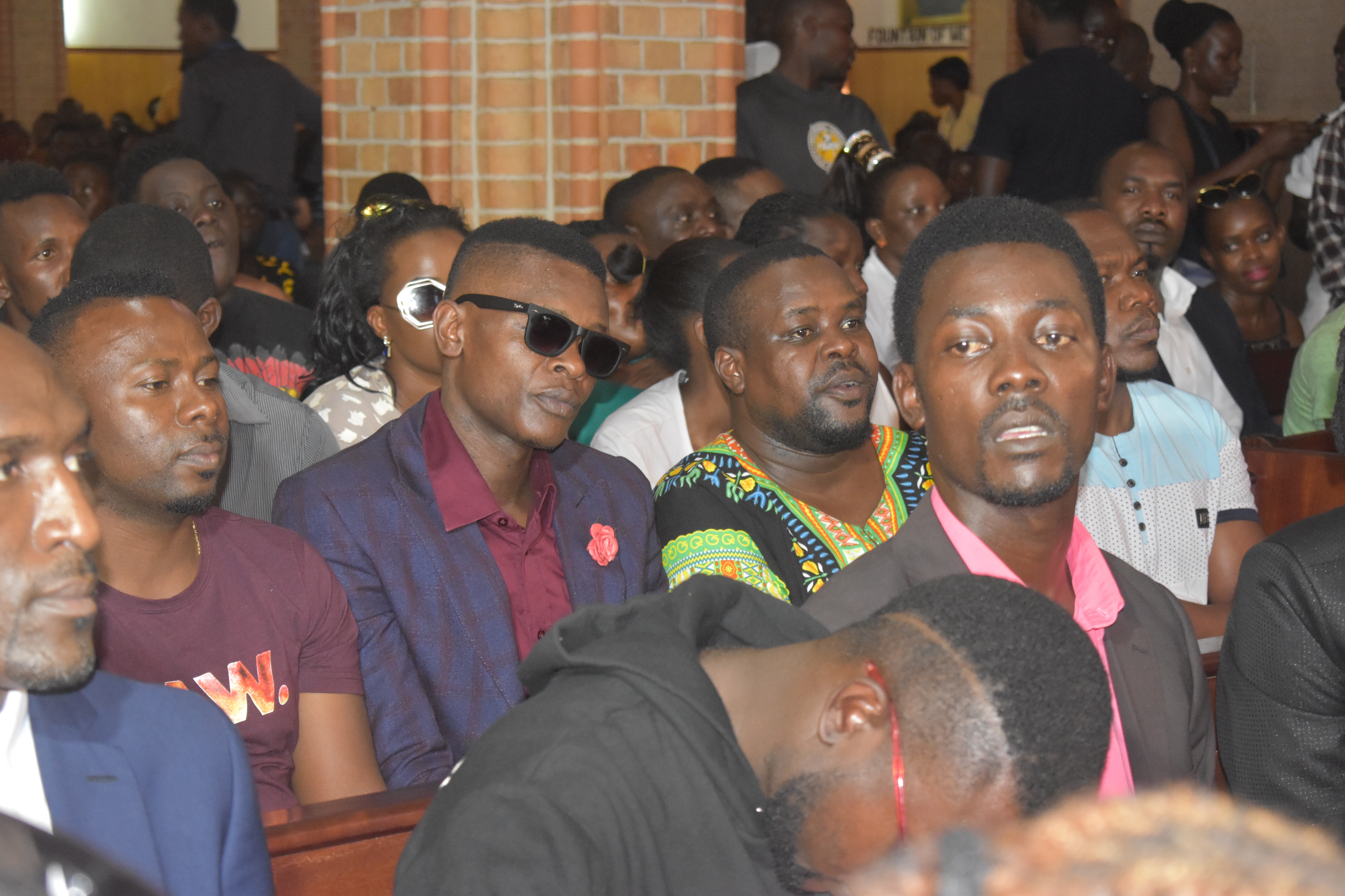 Jose Chameloene made a late entry to the service and sat with Good Lyf manager Chagga