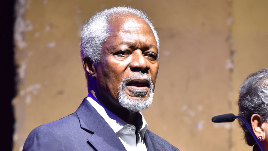 RIP; Kofi Annan