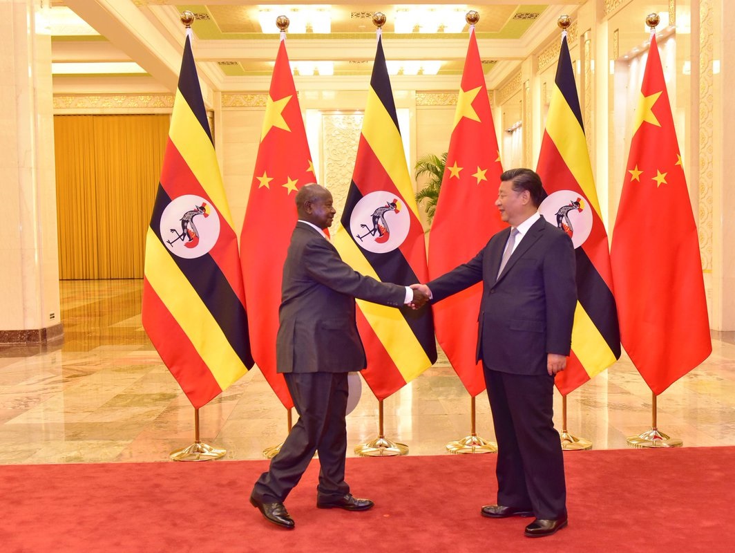 Pulezidenti Museveni ne Xi Jinping owa China