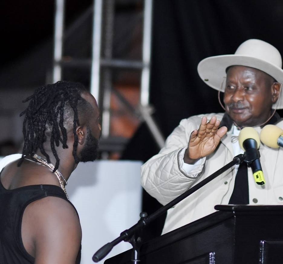 Bebe Cool ne Pulezidenti Museveni