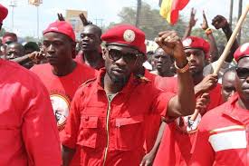 Bobi Wine ne banne aba People Power