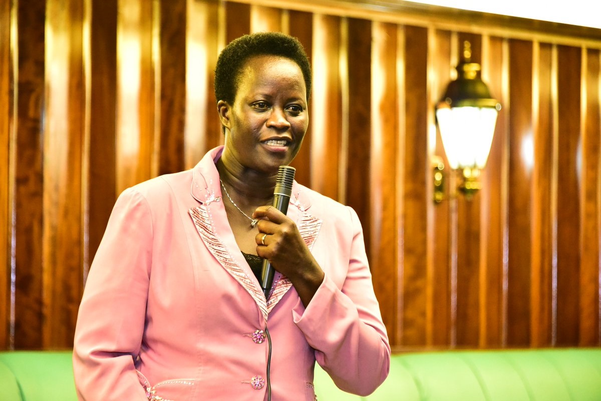 Oyam woman MP Santa Alum supported the motion