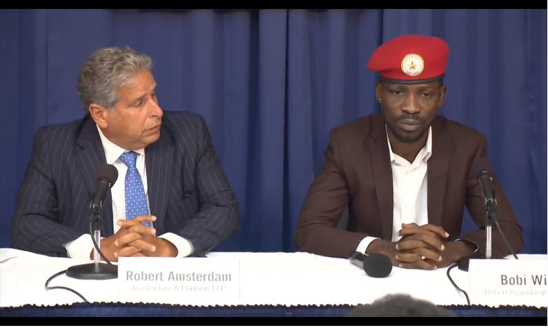 Bobi Wine mu America