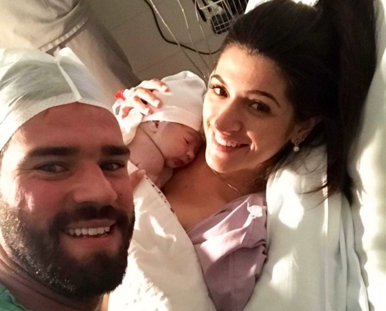 Liverpool goalkeeper Alisson Becker welcomes his newborn ...