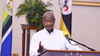 President Museveni was visibly angry when alerting citizens on the dangers Covid-19 posses to the country if measures were ignored (PP Photo)