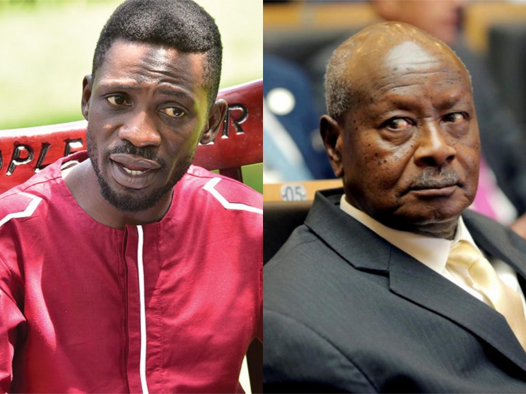 Bobi Wine ne Yoweri Kaguta Museveni