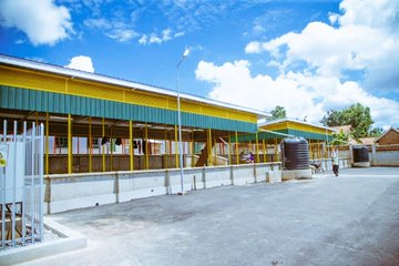 The newly built Namungona Market will be commissioned by President Museveni on Wednesday (Courtesy Photo)
