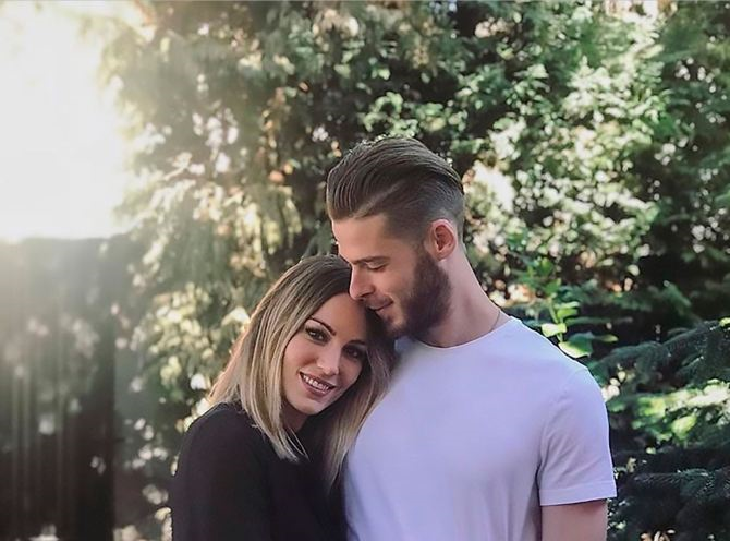 Manchester United Ace De Gea And Girlfriend Edurne Garcia Expecting ...