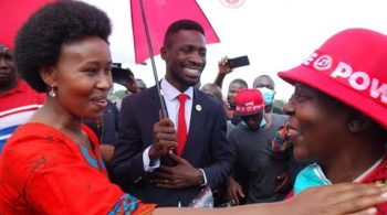 Barbie Itungo ne Bobi Wine mu kutoongoza Manifesito ya NUP