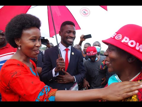 Barbie Itungo ne Bobi Wine mu kutoongoza Manifesito ya NUP
