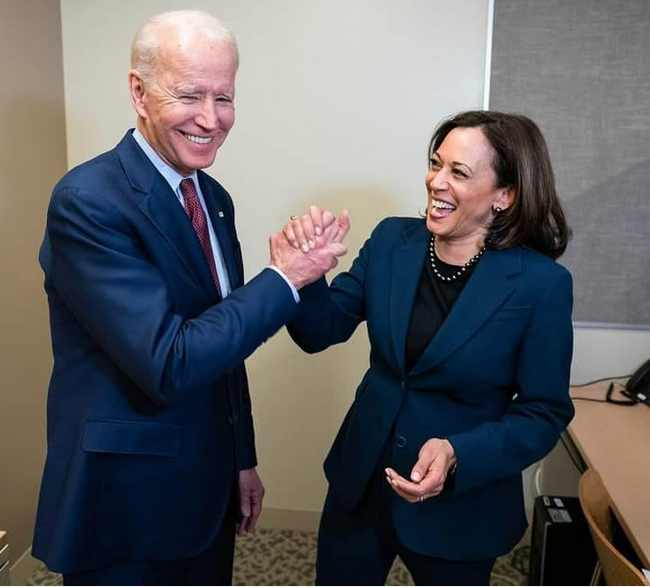 Joe Biden ne Kamala Harris