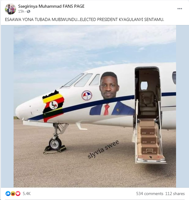 Ssegirinya unleashed the news