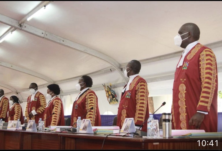 Election Petition judges set to hear from Ssegona Friday morning on withdrawal matter (Courtesy Photo)
