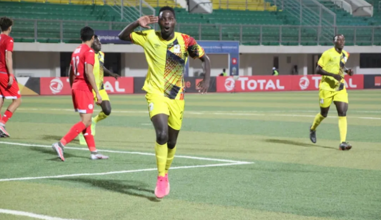 Afcon U-20 goal machine Kakooza Derrick helped Uganda advance to finals (Courtesy Photo)