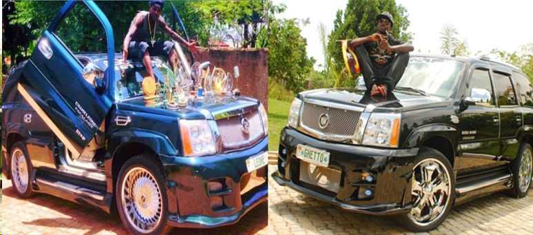 Bobi and Chamili shipped in their Escalade 14 years back!