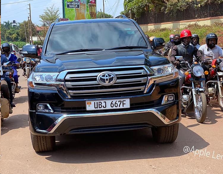 Bobi's car after release from URA