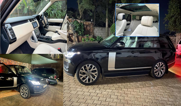 Chameleone receives brand new Range Rover