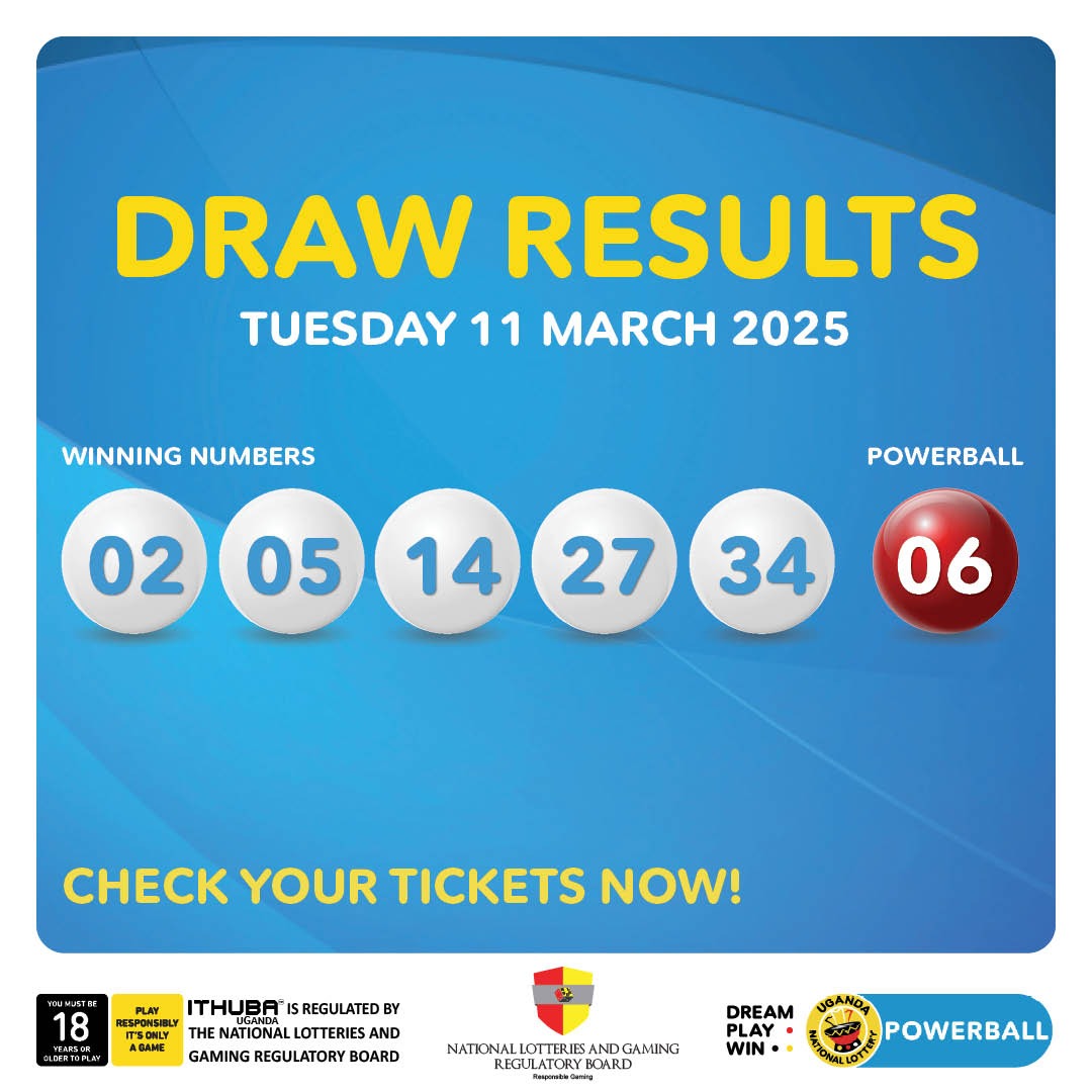 POWERBALL draw results for Tuesday 11/03/2025 are 02, 05, 14, 27, 34 PB 06